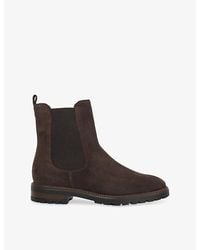 Dune - Poema Suede Chelsea Boots - Lyst