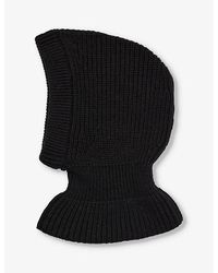 Lemaire - Ribbed Wool-blend Balaclava - Lyst