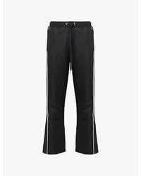 A Bathing Ape - Bape Line Camo Logo-Embellished Woven Track Jogging Bottoms - Lyst