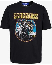 Junya Watanabe - Scorpions Graphic-print Cotton-jersey T-shirt - Lyst