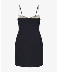Jonathan Simkhai - Maeva Embellished Bustier Mini Dress - Lyst