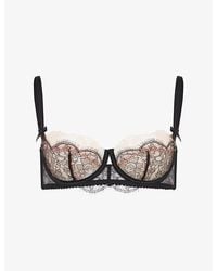 Agent Provocateur - Vitoria Underwired Lace Bra - Lyst