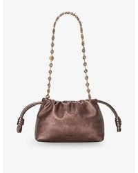 Loewe - Mini Flamenco Leather Shoulder Bag - Lyst
