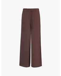 4th & Reckless - Tulum Straight-leg Mid-rise Drawstring-waist Woven Trousers - Lyst