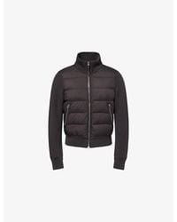 Tom Ford - Nylon-Front Merino-Knit Jacket - Lyst