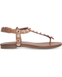 carvela koncert tan sandals