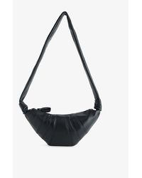 Lemaire - Croissant Small Leather Cross-Body Bag - Lyst
