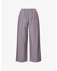 Deiji Studios - Ease Straight-Leg Cotton Trousers - Lyst