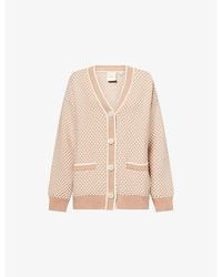 Varley - Tarran V-Neck Cotton Cardigan - Lyst