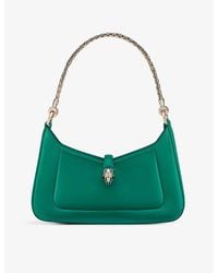BVLGARI - Serpenti Baia Small Leather Shoulder Bag - Lyst