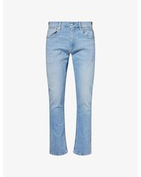 Replay - Grover Hyperflex Straight-Fit Denim Jeans - Lyst