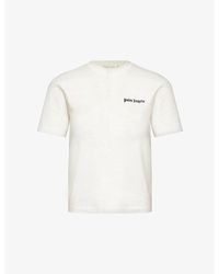 Palm Angels - Classic Brand-logo Cotton-jersey T-shirt X - Lyst