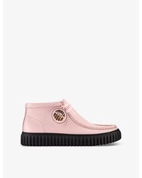 Clarks X Martine Rose - Martine Rose X Clarks Torhill Leather Ankle Boots - Lyst