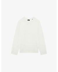 The Kooples - Round-Neck Bow-Embellished Cashmere-Blend Jumper - Lyst