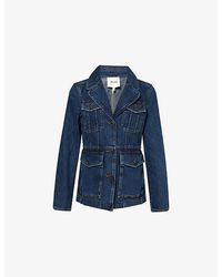 ME+EM - Slim Utility Cotton Jacket - Lyst