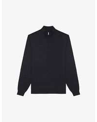 Reiss - Blackhall Funnel-Neck Merino-Wool Jumper - Lyst