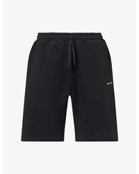 FIFA 1904 - Stacked-Logo Embroidered Cotton Shorts - Lyst