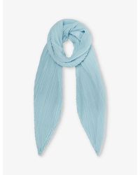 Pleats Please Issey Miyake - Madame Pleated Woven Scarf - Lyst