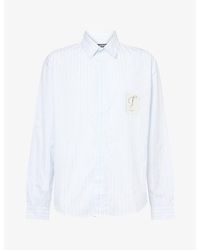 Jacquemus - The Simon Ml Stripe Cotton Shirt - Lyst