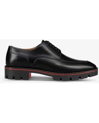 Christian Louboutin - Davisol Leather Derby Shoes - Lyst