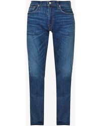 Polo Ralph Lauren - Brand-patch Slim-fit Stretch-denim Blend Jeans - Lyst