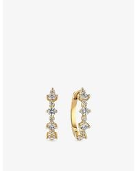 Sif Jakobs - Brina Creolo 14Ct- And 1.01Ct Lab-Grown Diamond Hoop Earrings - Lyst