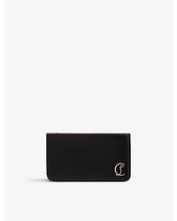 Christian Louboutin - Loubi54 Zipped Leather Card Holder - Lyst