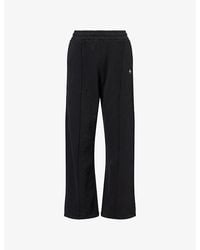 4th & Reckless - Fergie Wide-Leg Cotton-Jersey Jogging Bottoms - Lyst