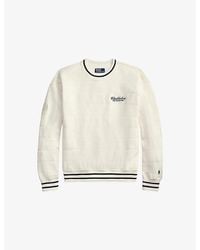 Polo Ralph Lauren - X Wimbledon Cotton Knit Jumper - Lyst