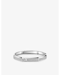 Messika - Moderniste Medium Pavé 18Ct And 1.25Ct Diamond Bracelet - Lyst