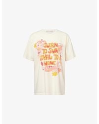 Mother - The Sleepover Cotton T-Shirt - Lyst
