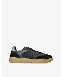 Axel Arigato - Dice Leather And Suede Low-Top Trainers - Lyst