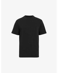 AllSaints - Nero Relaxed-fit Short-sleeve Organic-cotton T-shirt X - Lyst