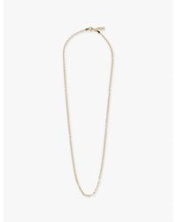 Common Lines - Mini Marina 14Ct-Plated 925 Sterling Necklace - Lyst