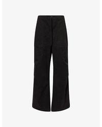 Entire studios - Barren Wide-Leg Cotton Cargo Trousers - Lyst