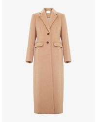 Phase Eight - Lydia Long Wool-Blend Coat - Lyst