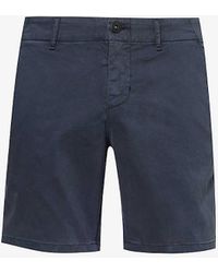 PAIGE - Phillips Slim-fit Stretch-cotton Shorts - Lyst