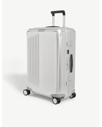 Samsonite - Lite-box Alu Aluminium Hard Case 4 Wheel Cabin Suitcase - Lyst