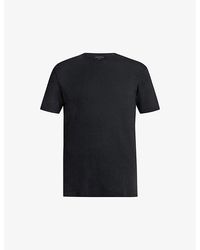 AllSaints - Figure Regular-Fit Short-Sleeve Cotton T-Shirt - Lyst