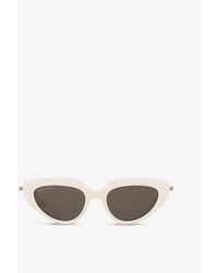 Balenciaga - Bb0159s Cat's Eye-frame Acetate Sunglasses - Lyst