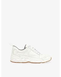 Sandro - Flame Leather Low-Top Trainers - Lyst