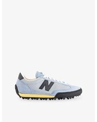 New Balance - Gator Run Suede And Mesh Trainers - Lyst