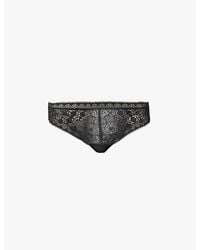 Chantelle - Day To Night Tanga Lace Briefs - Lyst