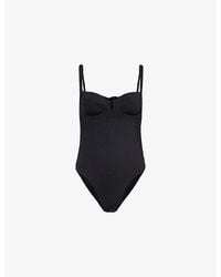 Cheap Monday - Clovelly Sweetheart-Neck Swimsuit - Lyst