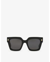 Fendi - Fe40101i Roma Square-frame Acetate Sunglasses - Lyst