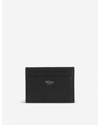 Mulberry - Grained Leather Card Holder - Lyst