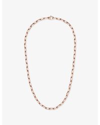 Cartier - Santos De Medium 18Ct Rose- Chain Necklace - Lyst
