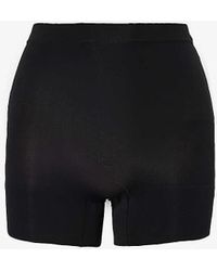 Spanx - Everyday Shaping High-rise Stretch-woven Shorts - Lyst