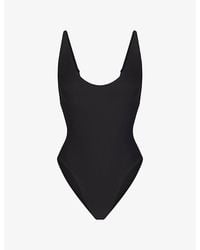 Skims - Signature Swim Scoop-Neck Swimsuit - Lyst