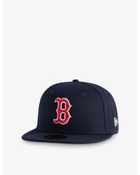 KTZ - 59Fifty Boston Sox Authentic On Field Game Woven Baseball Cap - Lyst